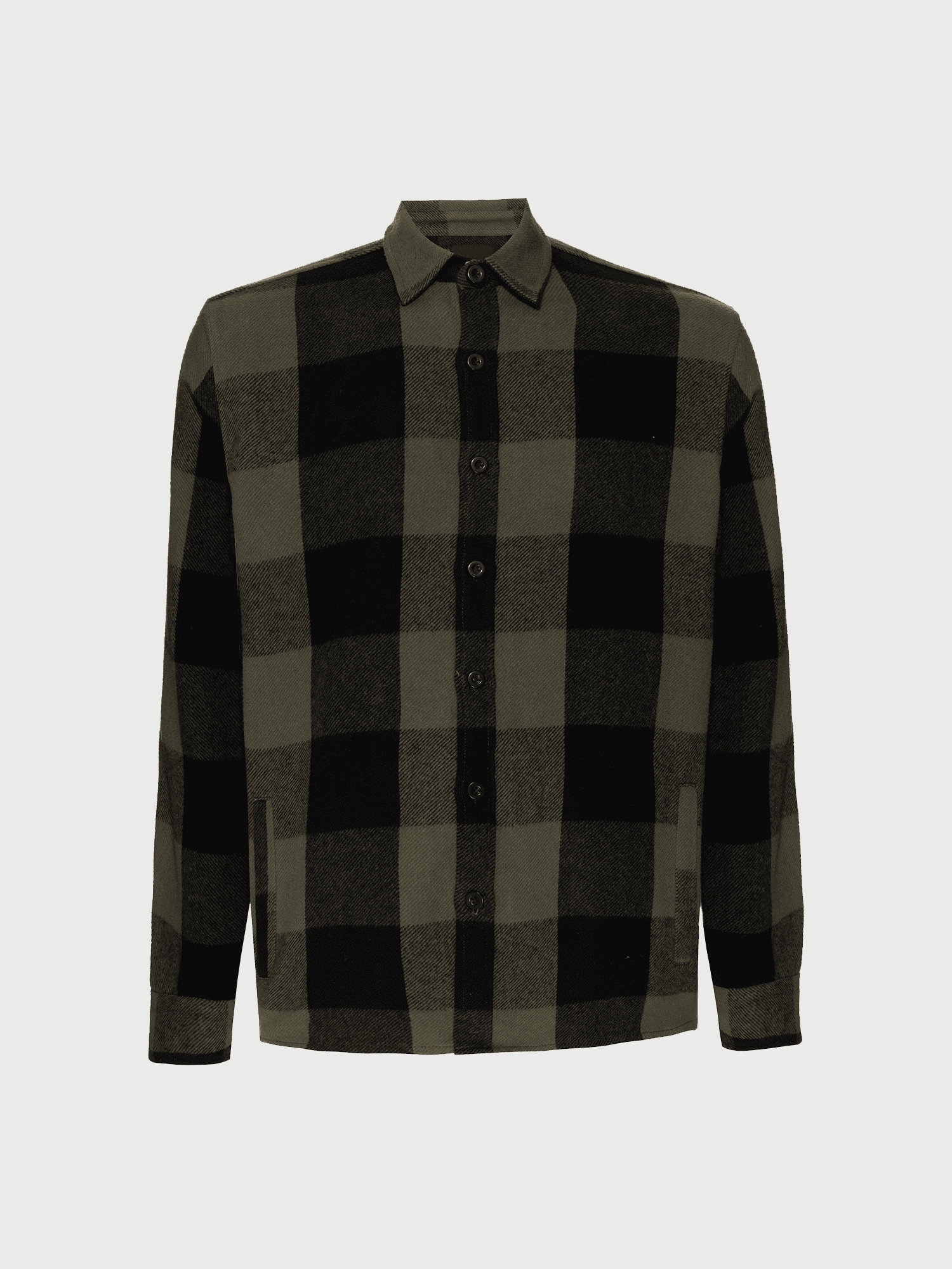 JAQUETA OVER SHIRT XADREZ 2 VERDE JAB