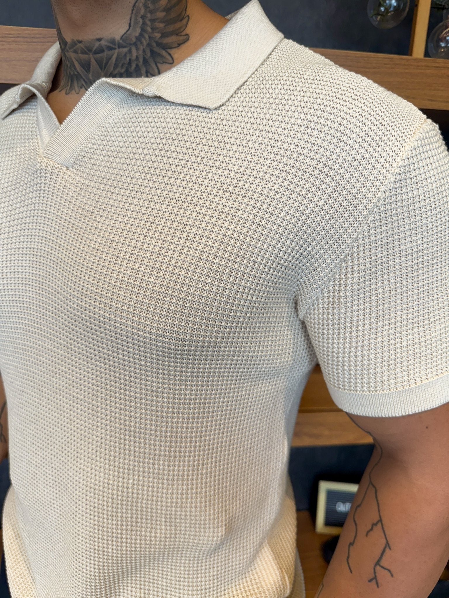 Polo Tricot Ank Bege